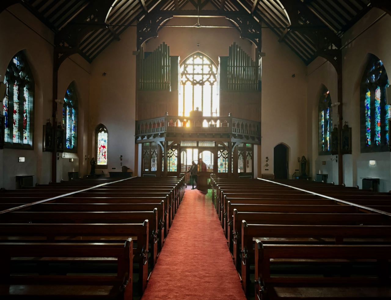 Holy Family main aisle